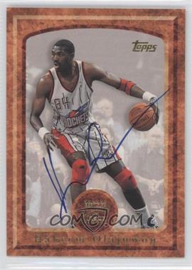 1997-98 Topps - Certified Autographs #4 - Hakeem Olajuwon