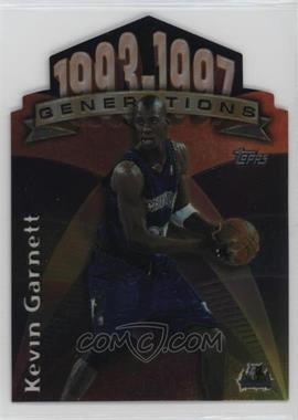 1997-98 Topps - Generations #G23 - Kevin Garnett
