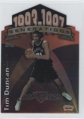 1997-98 Topps - Generations #G28 - Tim Duncan