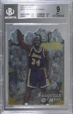 1997-98 Topps - Rock Stars #RS13 - Shaquille O'Neal [BGS 9 MINT]