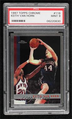 1997-98 Topps Chrome - [Base] #118 - Keith Van Horn [PSA 9 MINT]