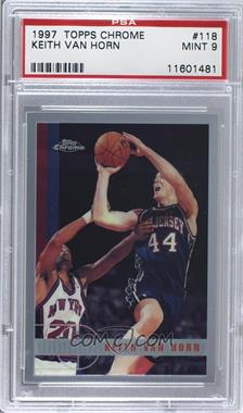 1997-98 Topps Chrome - [Base] #118 - Keith Van Horn [PSA 9 MINT]