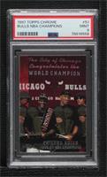 Chicago Bulls 1996-97 NBA Champions [PSA 9 MINT]