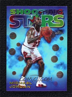 1997-98 Topps Chrome - Season's Best #6 - Shooting Stars - Michael Jordan