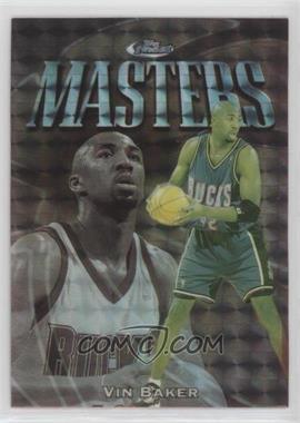 1997-98 Topps Finest - [Base] - Embossed Refractor #134 - Uncommon - Silver - Vin Baker /263