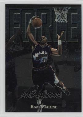 1997-98 Topps Finest - [Base] - Embossed #127 - Uncommon - Silver - Karl Malone