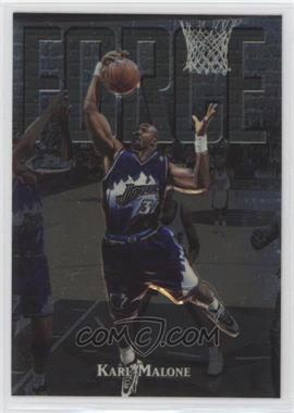 1997-98 Topps Finest - [Base] - Embossed #127 - Uncommon - Silver - Karl Malone
