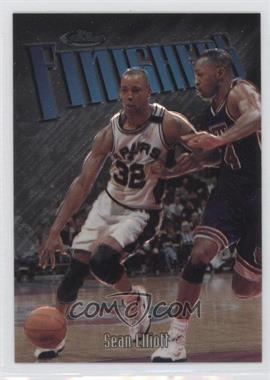 1997-98 Topps Finest - [Base] - Embossed #128 - Uncommon - Silver - Sean Elliott