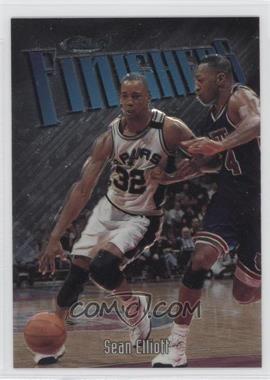 1997-98 Topps Finest - [Base] - Embossed #128 - Uncommon - Silver - Sean Elliott