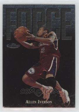 1997-98 Topps Finest - [Base] - Embossed #143 - Uncommon - Silver - Allen Iverson