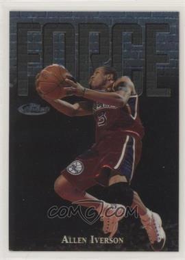 1997-98 Topps Finest - [Base] - Embossed #143 - Uncommon - Silver - Allen Iverson