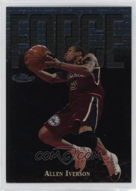 1997-98 Topps Finest - [Base] - Embossed #143 - Uncommon - Silver - Allen Iverson