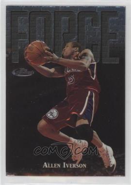 1997-98 Topps Finest - [Base] - Embossed #143 - Uncommon - Silver - Allen Iverson