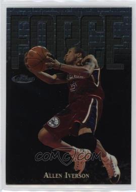 1997-98 Topps Finest - [Base] - Embossed #143 - Uncommon - Silver - Allen Iverson