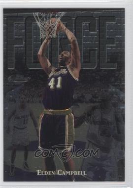 1997-98 Topps Finest - [Base] - Embossed #144 - Uncommon - Silver - Elden Campbell