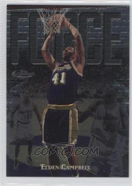 1997-98 Topps Finest - [Base] - Embossed #144 - Uncommon - Silver - Elden Campbell