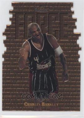 1997-98 Topps Finest - [Base] - Embossed #156 - Rare - Gold - Charles Barkley