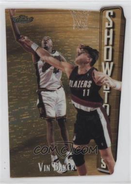 1997-98 Topps Finest - [Base] - Embossed #314 - Rare - Gold - Vin Baker