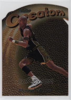 1997-98 Topps Finest - [Base] - Embossed #318 - Rare - Gold - Reggie Miller