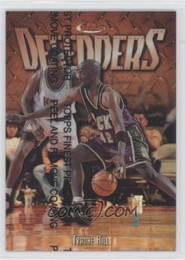 1997-98 Topps Finest - [Base] - Refractor #182 - Common - Bronze - Tyrone Hill