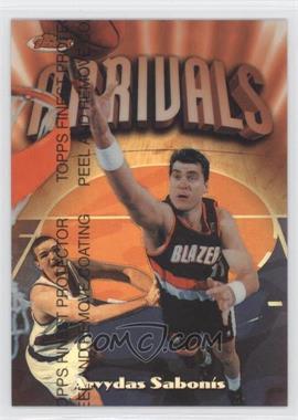 1997-98 Topps Finest - [Base] - Refractor #242 - Common - Bronze - Arvydas Sabonis