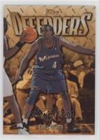 Rare - Gold - Chris Webber #/289