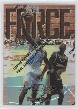 1997-98 Topps Finest - [Base] - Refractor #71 - Common - Bronze - Tyrone Hill