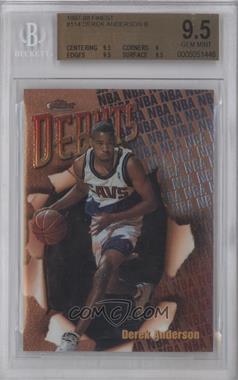 1997-98 Topps Finest - [Base] #114 - Common - Bronze - Derek Anderson [BGS 9.5 GEM MINT]