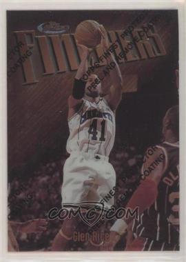 1997-98 Topps Finest - [Base] #14 - Common - Bronze - Glen Rice