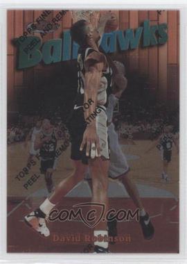 1997-98 Topps Finest - [Base] #20 - Common - Bronze - David Robinson