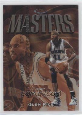 1997-98 Topps Finest - [Base] #268 - Common - Bronze - Glen Rice