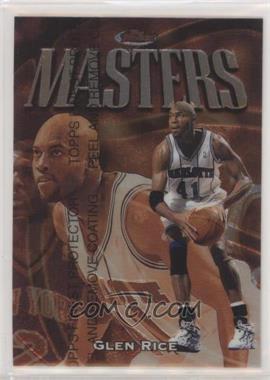 1997-98 Topps Finest - [Base] #268 - Common - Bronze - Glen Rice