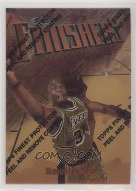 1997-98 Topps Finest - [Base] #50 - Common - Bronze - Shaquille O'Neal