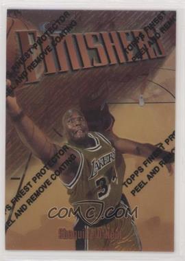 1997-98 Topps Finest - [Base] #50 - Common - Bronze - Shaquille O'Neal