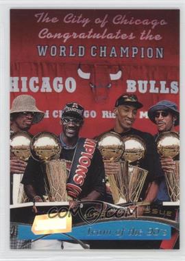 1997-98 Topps Stadium Club - [Base] - First Day Issue #5 - Team of the 90's (Dennis Rodman, Michael Jordan, Scottie Pippen, Ron Harper, Toni Kukoc, Steve Kerr, Bison Dele)