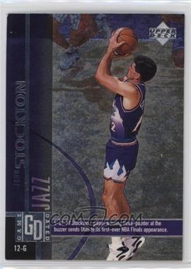 1997-98 Upper Deck - [Base] - Game Dated #127 - John Stockton [EX to NM]