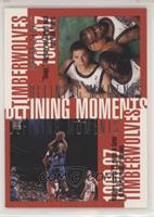 Sam Mitchell, Isaiah Rider, Tom Gugliotta, Stephon Marbury, Kevin Garnett