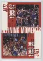 Defining Moments - Utah Jazz (Karl Malone, John Stockton, Jeff Hornacek) [Noted]