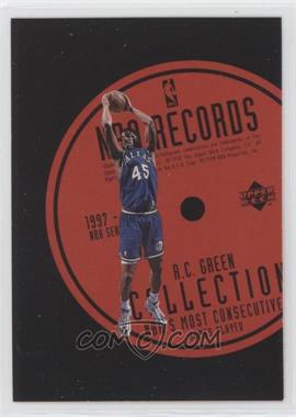 1997-98 Upper Deck - NBA Records Collection #RC6 - A.C. Green