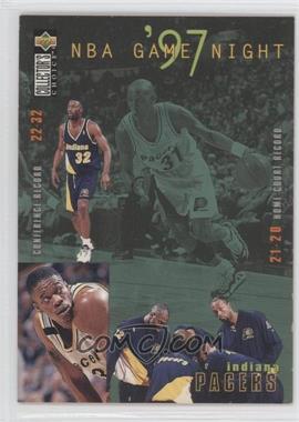 1997-98 Upper Deck Collector's Choice - [Base] #166 - NBA Game Night - Indiana Pacers Team