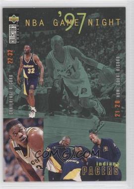 1997-98 Upper Deck Collector's Choice - [Base] #166 - NBA Game Night - Indiana Pacers Team