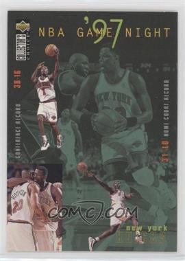 1997-98 Upper Deck Collector's Choice - [Base] #173 - NBA Game Night - New York Knicks Team [EX to NM]