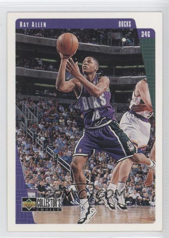 Auction Prices Realized Basketball Cards 1998 Upper Deck Encore Driving  Forces Ray Allen F/X