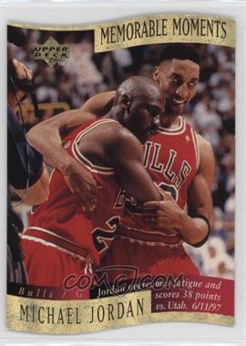 1997-98 Upper Deck Collector's Choice - Memorable Moments #1 - Michael Jordan