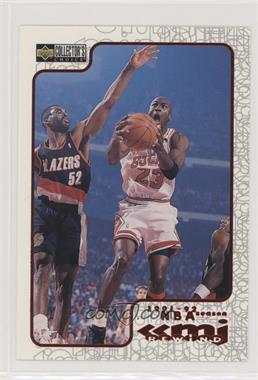 1997-98 Upper Deck Collector's Choice - Redemption MJ Rewind - Jumbo #R8 - Michael Jordan [EX to NM]