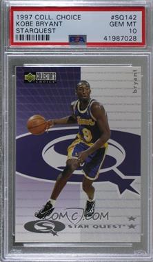 1997-98 Upper Deck Collector's Choice - Star Quest #SQ142 - Kobe Bryant [PSA 10 GEM MT]