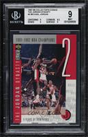 Michael Jordan [BGS 9 MINT] #/23,000