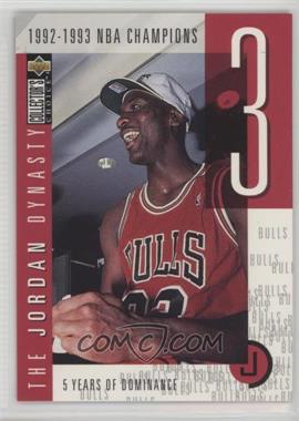1997-98 Upper Deck Collector's Choice - The Jordan Dynasty #JD3 - Michael Jordan /23000