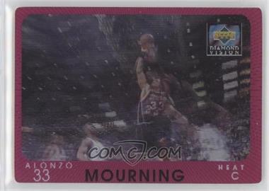 1997-98 Upper Deck Diamond Vision - [Base] #14 - Alonzo Mourning [Good to VG‑EX]