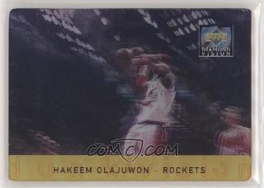 1997-98 Upper Deck Diamond Vision - Dunk Vision #D6 - Hakeem Olajuwon
